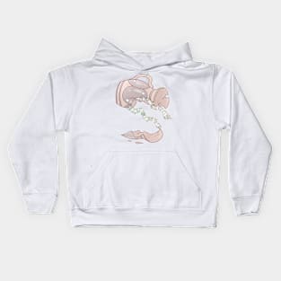 Aquarius - Colour Outline Kids Hoodie